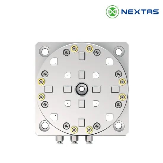 Hardened Stainless Steel Material High Precise Clamping System R Series Pneumatic Chuck - Image 2