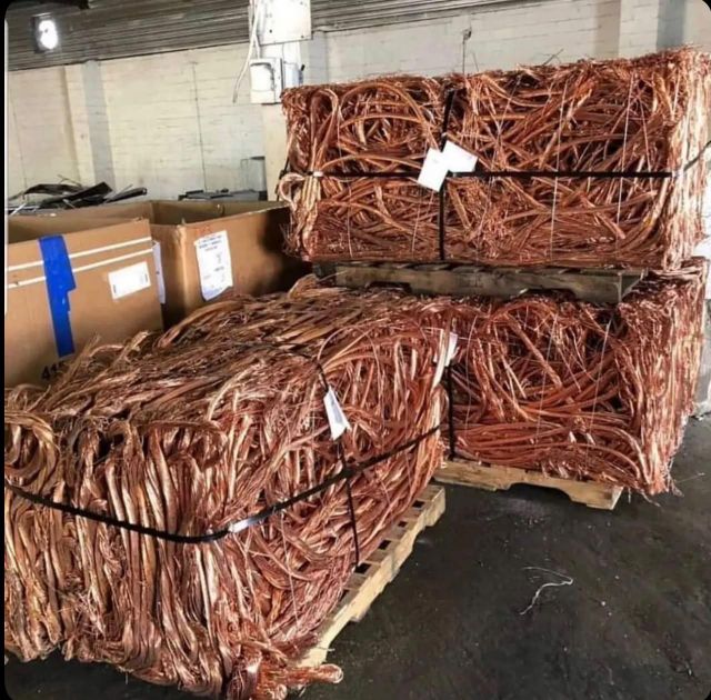 High Quality 99.9% Purity Copper Wire Solid PVC Insulated Industrial Cable Scrap / Pure Recyclable Copper Wire Scrap Exp - Image 3