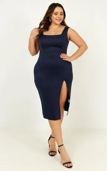 Mini Navy Slip Dress Sleeveless Casual HighWaisted 95%Poly 5%Spandex Daily Summer 15D - Image 6