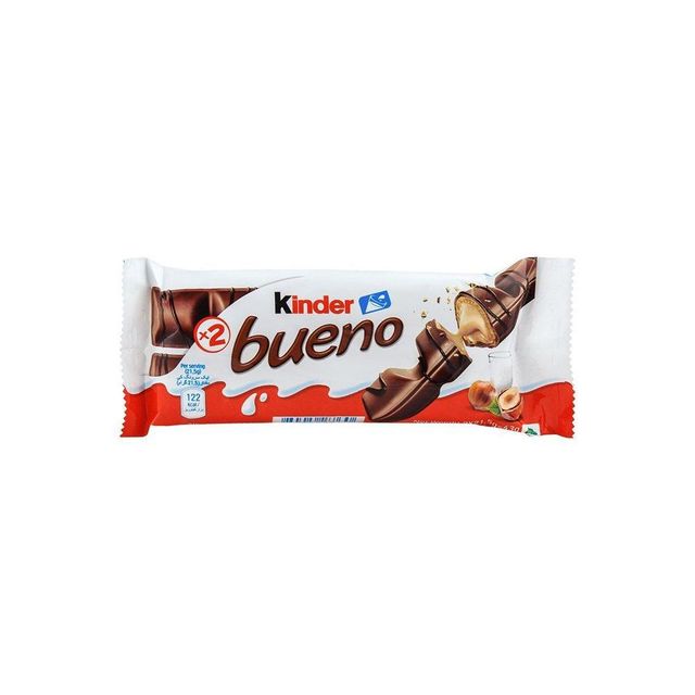 Kinder Bueno Chocolate Wafer Candy Bulk Stock Supply For Sale - Image 4