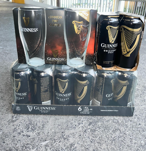 Original Smooth Stout Guinness Draught – 440ml Cans Guinness Stout Sale - Image 1