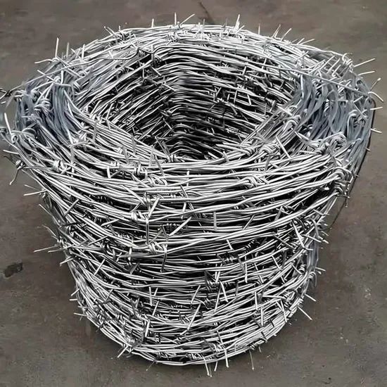 Low Cost Perimeter Protection Wire Anti-Rust 12X14 Gauge Barbed Wire - Image 3