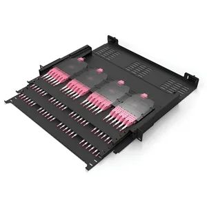 High-Density MPO/MTP-LC Slide Drawer Rack Mount Patch Panel Origin China Condition New Trademark HOLIGHT HS Code - Image 1
