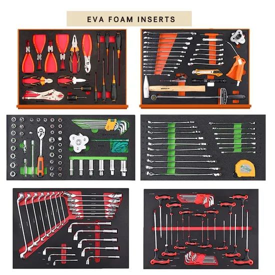 EVA Foam Production Line Molded Shape EVA Foam Velvet Inserts Material Packaging - Image 4