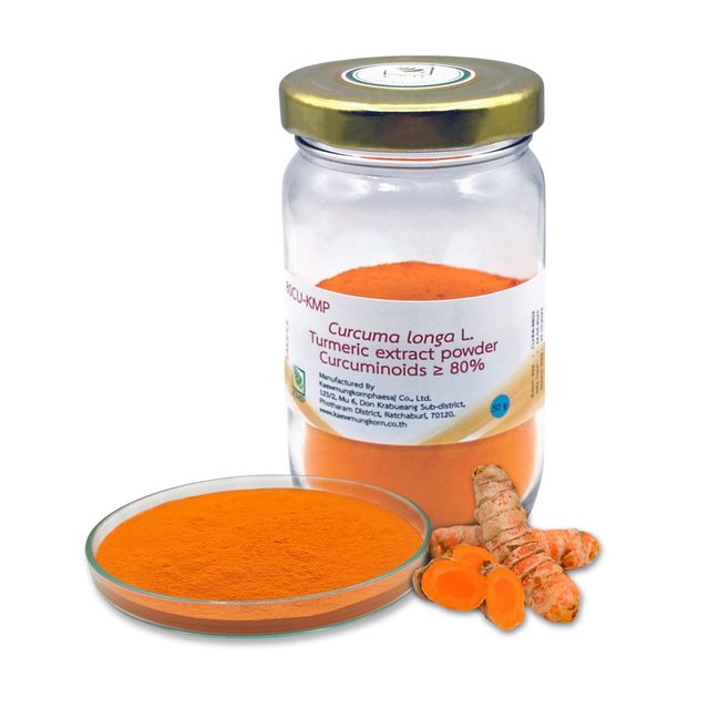 MOQ 25kg High Quality Grade Turmeric extract powder 80% Curcuminoid Wild Cultivated Drum Packaging KMP Herbal Extract Thailand - Image 4