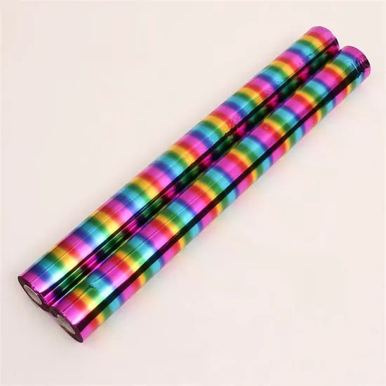 Colored Foil Paper Hot Stamping Heat Transfer Print Package Craft - Image 1