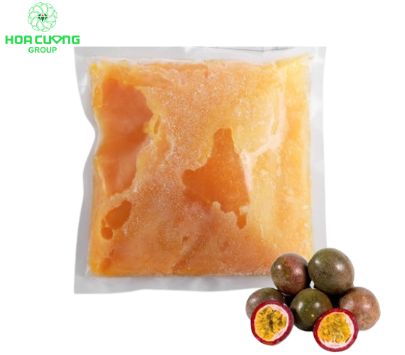 Frozen Passion Fruit seedless Puree Place of Origin Viet - Image 1