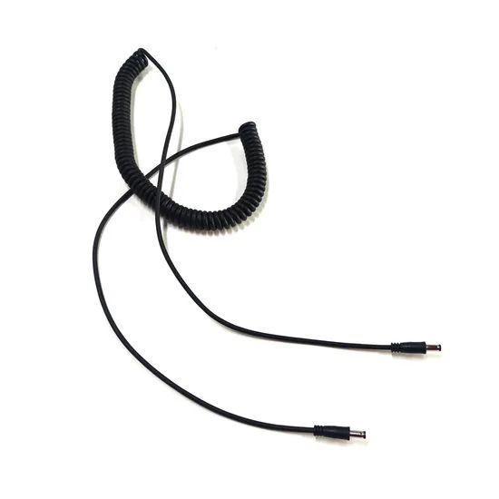 DC5525 5521 Retractable Electric Cords Coiled Extension Cords PVC Coiled Cables - Image 2