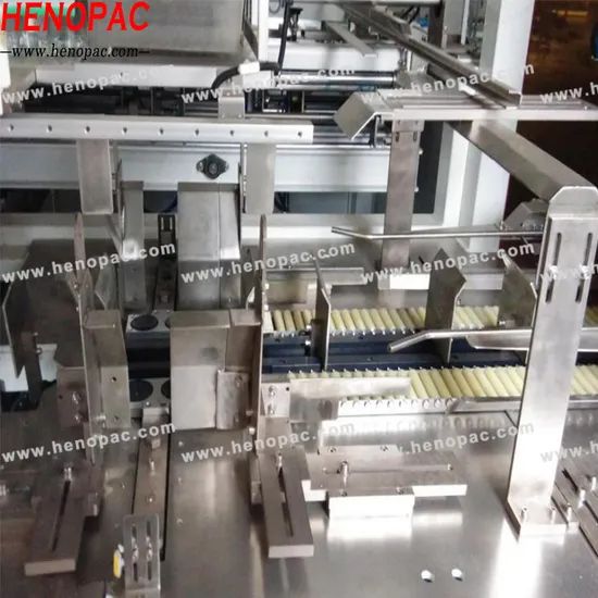 Automatic Wrap Around Drop Type Case Packing Machine Case Packer for Round Bottles - Image 4