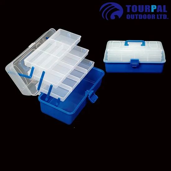 Environmental PP Material Plastic Fishing Tackle Box - Image 1