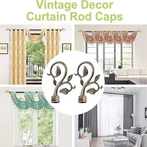 Window Curtain Rod with Aluminium End Cap - Image 1