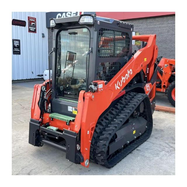 Kubota SVL95-2 skid steer loader for farming construction and material handling powerful compact machine with excellent traction and lifting capability for multiple job site uses - Image 3