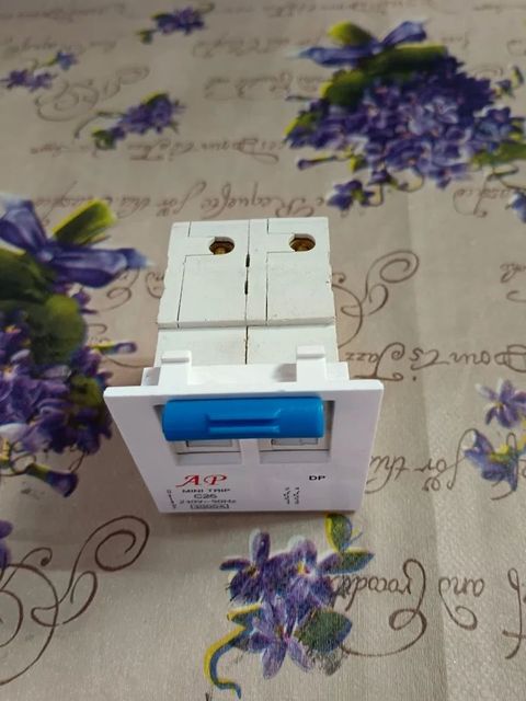 AP Mini MCB, 32 A Brand AP Pole 2 Pole Color White Product Type MCB Rated current 32 A Manufacturer Reference Ap Protection Type Overload And Short Circuit - Image 3