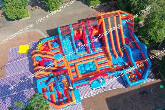 Outdoor Inflatable Obstacle Course Bouncer House Inflatable Bounce Playground - Image 3