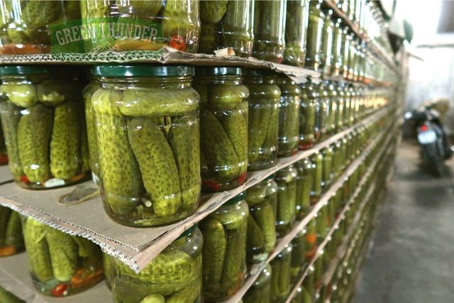 Pickled cucumbers in a glass jar Place of Origin - Image 5