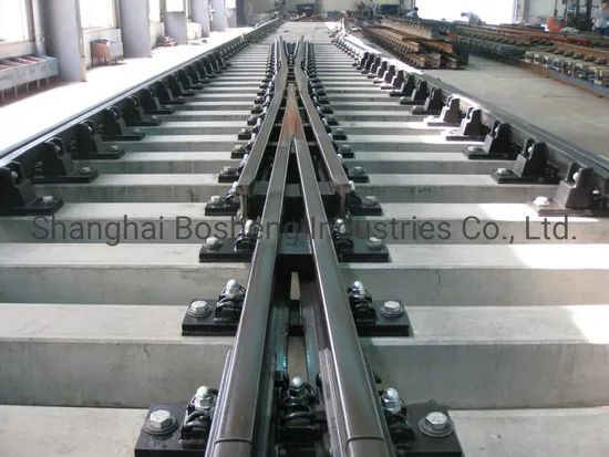 Alloy Steel Turnout Frog Assembled 1Y MOQ100 China 730230 Origin China Type Turnout HS Code 730230 Transport Package Assambling - Image 4
