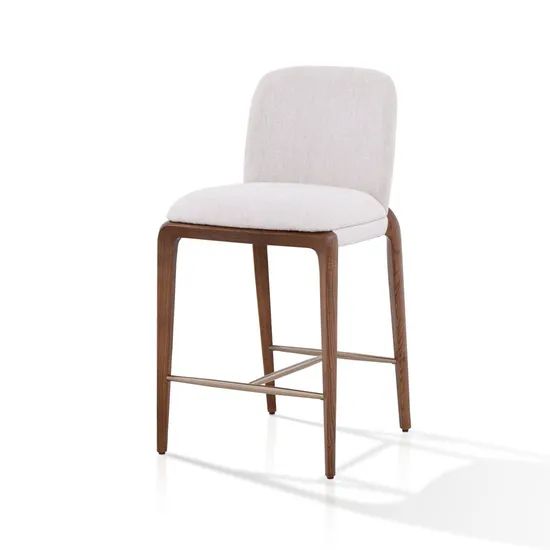 PVC Leather Modern Home Furniture Bar Stool Chair MOQ 50PCS Rotary Fixed Condition New Folded Unfolded Package 1PC/1CTN Item No. - Image 1