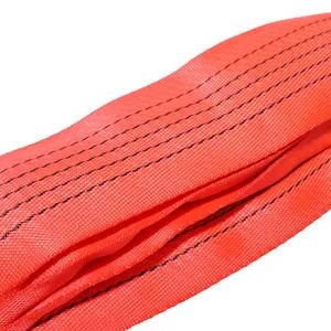 Heavy-Duty PVC Coated Webbing Sling for Secure Cargo Lifting - Image 4