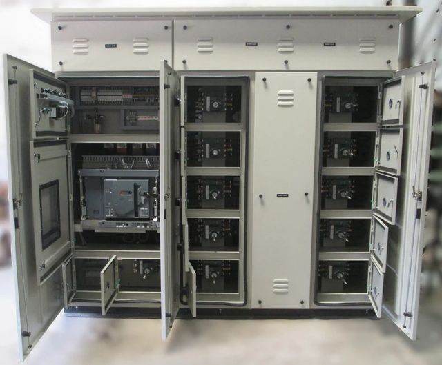 415 V Three Phase Solar ACDB Control Panels Material CRCA Capacity 100 kW Phase Three Phase Rated Voltage 415 V Automation Grade - Image 3