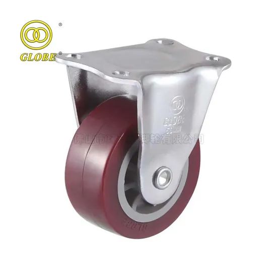 2.5 Inch Threaded Stem Nylon Furniture Caster Mini Castor Wheels - Image 4