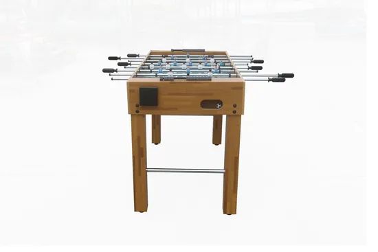Babyfoot Kid Play Soccer Table Model M Brand 1 Origin China HS Code 9000 Table Color 1 Nw/Gw(Kg) 19/24 Bar Number Eight Ball Material - Image 1