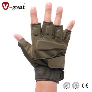 Tactical Safety Fingerless Outdoor Sports Hunting Gloves - Image 5