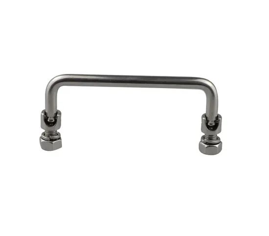 Folding Pull Handle for Furniture Stainless Steel Tool Box Type Latch Material Steel Model NO. WD1603 HS Code 8481804090 - Image 2