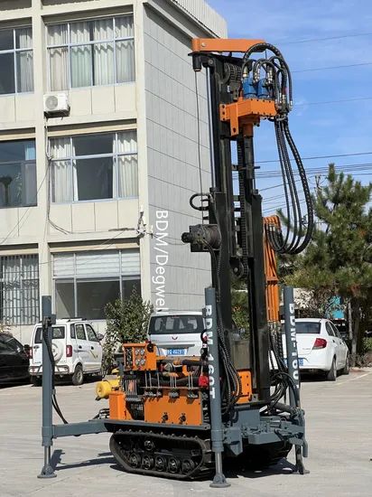Compact DTH Borehole Drilling Machine for Geothermal Wells Type Crawler Trademark BDM Condition New Weight 3000kg Model NO. BDM-160T - Image 2