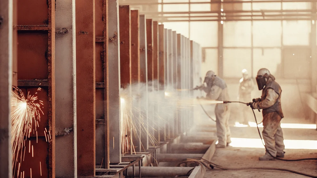 Industrial Painting Arc Service Maintenance Frequency Year-round Durability Meets Industry Standards Surface Preparation Coverage - Image 1