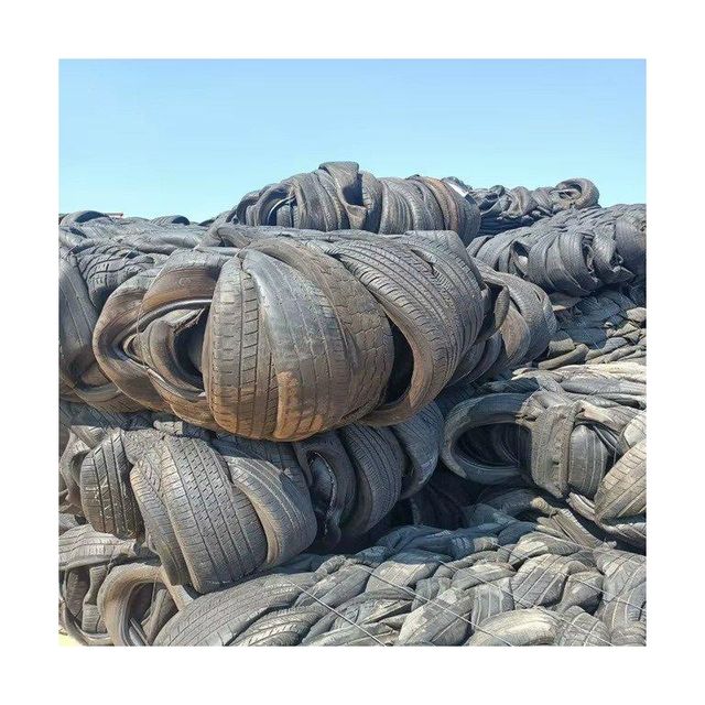 Old tyres scrap supplied in bulk for wholesale buyers at factory price - Image 1