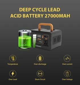 Solar Power System 300W Portable Inverter with Car Jump Starter Function - Image 4