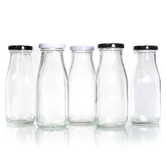 Round Milkshake Bottle for Yoghurt and Beverages with Custom Label - Image 6