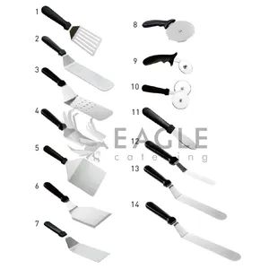 Steel Knife Kitchen Utensils Kitchenware Size 250mm Color Black Brand Eagle Quality High Origin China Trademark OEM Packaging Single - Image 2