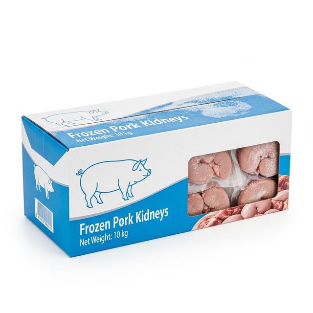 Frozen Pork Kidneys 100% Natural Frozen Pork Kidneys Bulk For Meat Importers High Protein Pork Kidneys For Food Processing Industry - Image 3