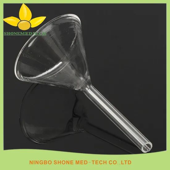 Glass Separatory Funnel for Lab Use with Long Tube - Image 1