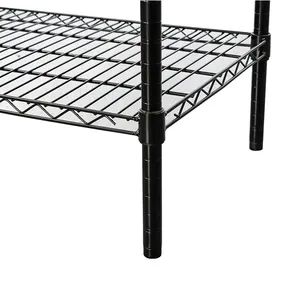 5-Layer Freestanding Storage Rack for Kitchen Pantry with Easy Clean Surface and Sturdy Construction - Image 6