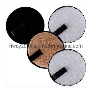 Reusable Round Makeup Remover Pads Origin China Model NO. OEM Material 100% Cotton Specification 15x20 cm Trademark Riway or OEM - Image 5