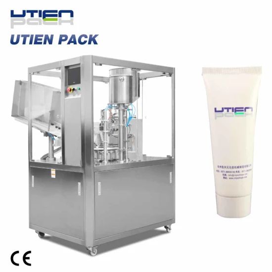 Auto Cosmetic Filling Sealing Triming Date Coding Packaging Machine - Image 1