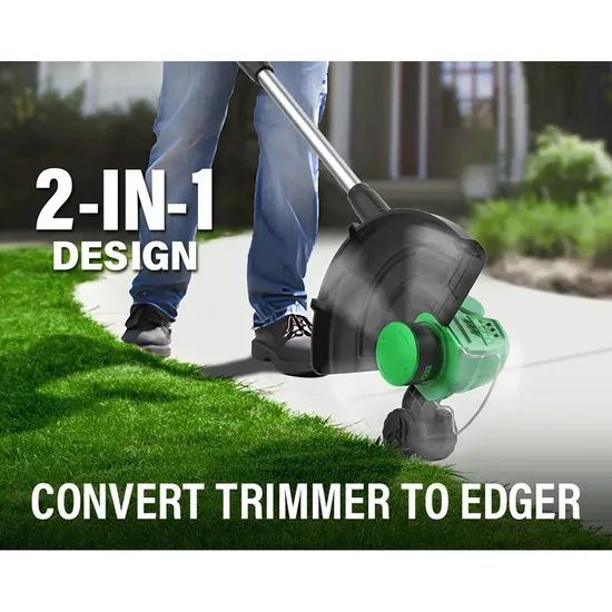 600W Telescope Type Corded Electric Grass Trimmer with 30cm Cutting Width, Nylon Line Spool (GR019-B) - Image 6