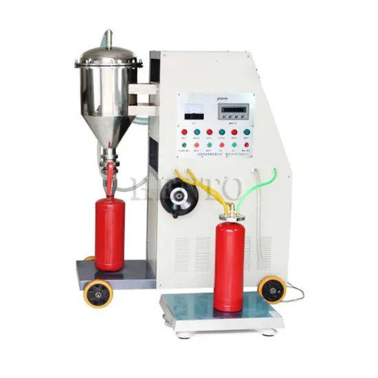 Dry Powder Fire Extinguisher Filling Machine / Fire Extinguishing Equipment - Image 4