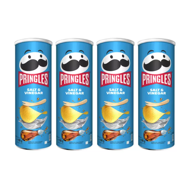 Wholesale Price Supplier Pringles Chips, Salt & Vinegar, 165gm - Image 4