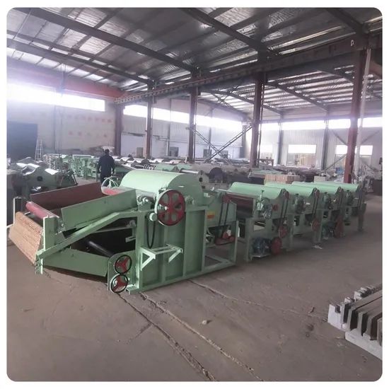 Textile Fabric/Hard Waste/Nylon Wool Rugs Clothes Recycling Cleaning Opening Machine - Image 1