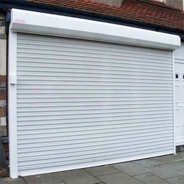 GI Shutter Door usage commercial Style Full Height Position Exterior Material Stainless Steel Operating Option With - Image 2