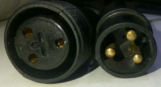 3 Pin Power Cord Connector Male / Female Color Black Power Cord Included Yes Waterproof Depth 2 Meter Water Resistance Rating - Image 1