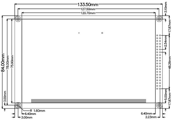 5.0 Inch 800X480 MCU 16bit Controller SSD1963 Driver Board Capacitive Touch LCD Module - Image 6