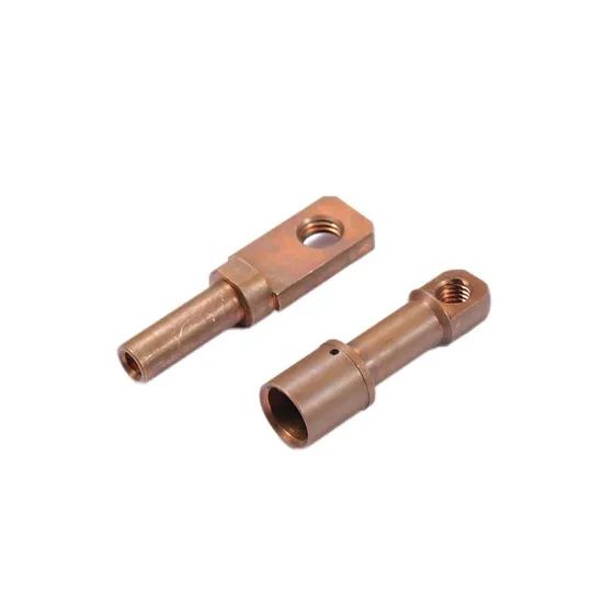 Customized CNC Core Machining Brass Electronic Connector Joint Accessories - Image 3