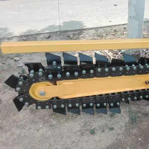 Compact Walk Behind Ditcher with Adjustable Depth Control Origin China Certificate EPA Model NO. RWKG12 HS Code 84306090 - Image 2