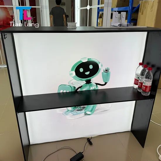 Portable LED Display Cabinet with Tool-Free Assembly Design - Image 3