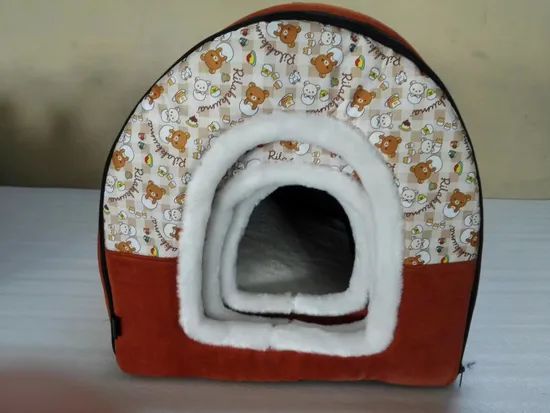 Premium Customizable Foldable Luxury Dog Beds for Pets - Image 1