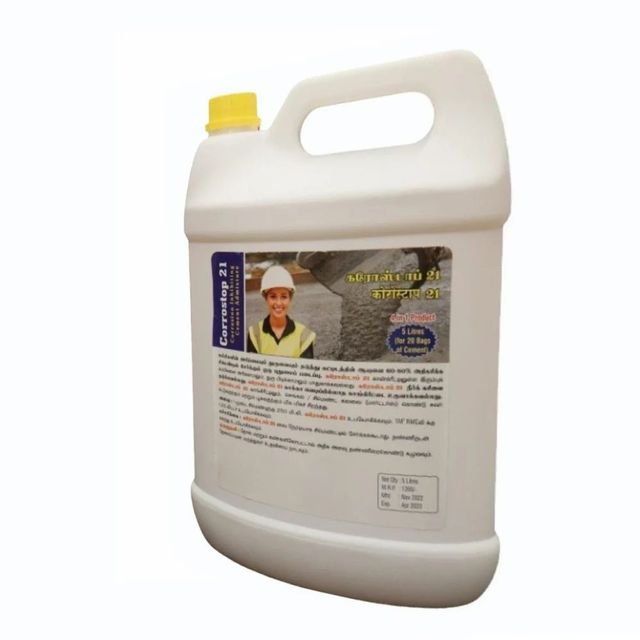5L Corrostop 21 Concrete Waterproofing Admixture Brand Corrostop Portability High Packaging Size 5L Packaging Type Can Shelf Life 5 - Image 2